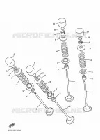 SOUPAPE pour Yamaha XJ6 2009