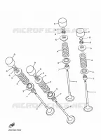 SOUPAPE pour Yamaha XJ6 ABS 2009
