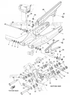 BRAS ARRIERE pour Yamaha XTZ TENERE 2009