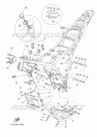 CADRE pour Yamaha XTZ TENERE 2009
