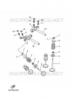 SOUPAPE pour Yamaha XTZ TENERE 2009