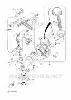 ADMISSION 2 pour Yamaha XCITY 2009