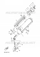 ECHAPPEMENT pour Yamaha XCITY 2009
