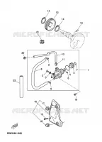 POMPE A HUILE pour Yamaha MACH 2010