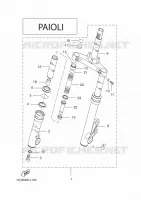 FOURCHE 1 pour Yamaha BOOSTER 2010