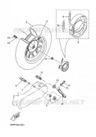 ROUE ARRIERE pour Yamaha BOOSTER 2010