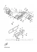 CARTER MOTEUR pour Yamaha BOOSTER 2010