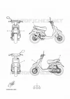 EMBLEME pour Yamaha BOOSTER 2010