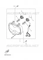 PHARE  pour Yamaha BOOSTER 2010