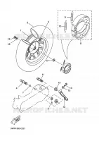 ROUE ARRIERE pour Yamaha BOOSTER 2010
