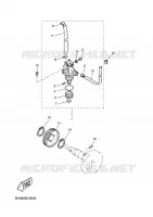 POMPE A HUILE pour Yamaha BOOSTER 2010
