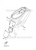 COUVERCLE LATERAL pour Yamaha BWS 2010