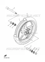 ROUE AVANT pour Yamaha FZ1 FAZER 2010