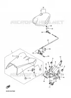 SELLE pour Yamaha FZ1 FAZER 2010