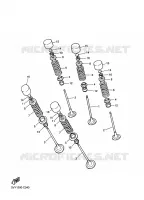 SOUPAPE pour Yamaha FZ1 FAZER 2010