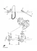 POMPE A HUILE pour Yamaha FZ1 FAZER ABS 2010