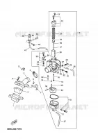 CARBURATEUR pour Yamaha TZR 2010