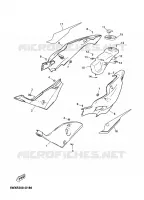 COUVERCLE LATERAL pour Yamaha TZR 2010