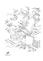 CADRE pour Yamaha CYGNUS 2010