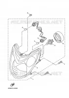 PHARE  pour Yamaha CYGNUS 2010