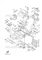 CADRE pour Yamaha CYGNUS 2010