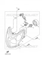 PHARE  pour Yamaha CYGNUS 2010