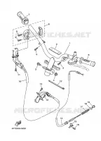 GUIDON ET CABLES pour Yamaha WAAP 2010