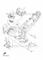 CADRE pour Yamaha XJ6 DIVERSION 2010