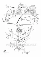 PARTIE ELECTRIQUE 3 pour Yamaha XJ6 DIVERSION ABS 2010