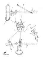 POMPE A HUILE pour Yamaha XJ6 DIVERSION ABS 2010