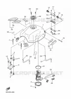 RESERVOIR A ESSENCE pour Yamaha XJ6 DIVERSION ABS 2010