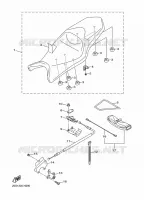 SELLE pour Yamaha XJ6 DIVERSION ABS 2010