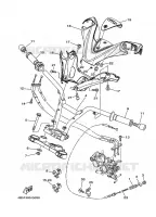 GUIDON ET CABLES pour Yamaha TMAX 2010