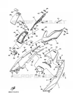 COUVERCLE LATERAL pour Yamaha TMAX 2010