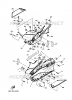 SUPPORT / REPOSE PIEDS 2 pour Yamaha TMAX 2010