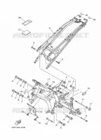 CADRE pour Yamaha XTZ SUPER TENERE 2010