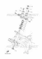 DIRECTION pour Yamaha XTZ SUPER TENERE 2010