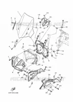 PARE BRISE pour Yamaha XTZ SUPER TENERE 2010