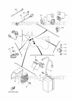 PARTIE ELECTRIQUE 2 pour Yamaha XTZ SUPER TENERE 2010