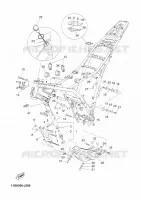 CADRE pour Yamaha XTZ TENERE 2010