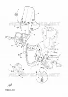 CAPOT pour Yamaha XTZ TENERE 2010