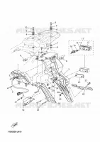 FEU ARRIERE pour Yamaha XTZ TENERE 2010