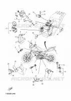 PARTIE ELECTRIQUE 2 pour Yamaha XTZ TENERE 2010