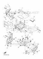 COUVERCLE LATERAL pour Yamaha XVS MIDNIGHT STAR 2010