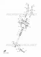 DIRECTION pour Yamaha XVS MIDNIGHT STAR 2010