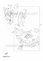CARENAGES 2 pour Yamaha XPOWER 2010