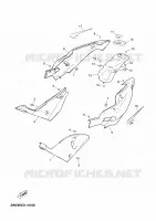 COUVERCLE LATERAL pour Yamaha XPOWER 2010