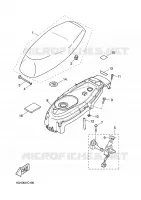 SELLE pour Yamaha STUNT NAKED 2010