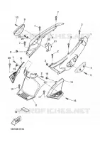 COUVERCLE LATERAL pour Yamaha STUNT NAKED 2010