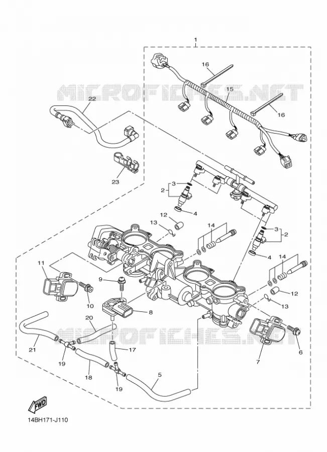 ADMISSION 2 Yamaha MOTO 1000 2010 R1  YZF-R1